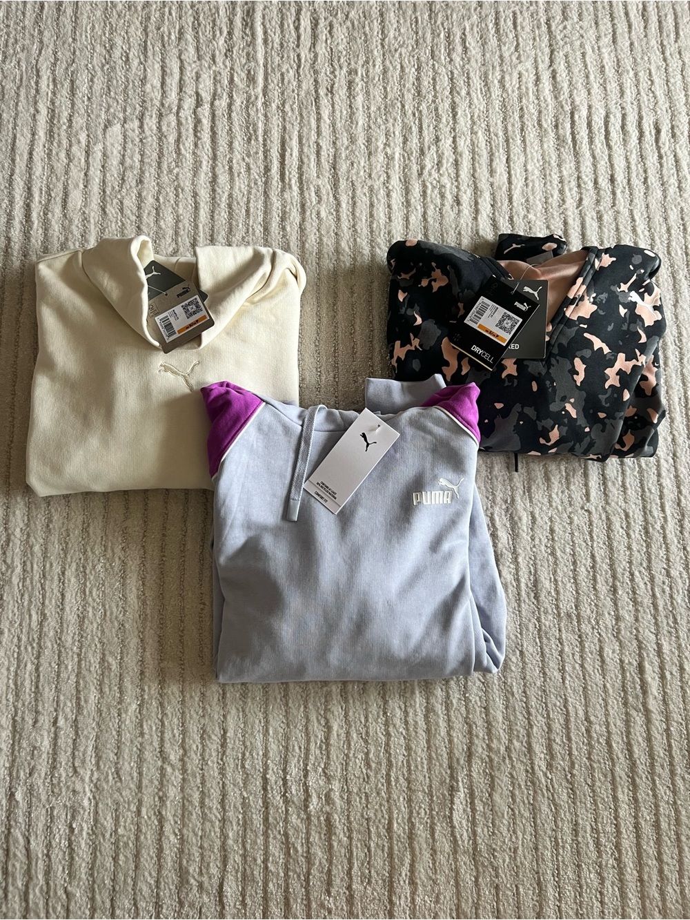 WOMENS PUMA HOODIES SET OF 3
